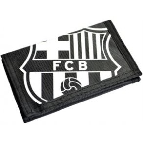F.C. Barcelona pung sort velkro 